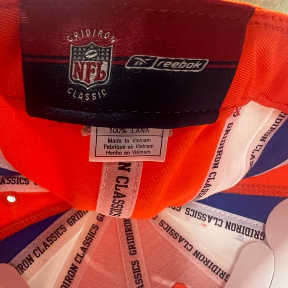 Denver Broncos Hat Cap Mens 7 1/2 Fitted 3 Color NFL Wool Gridiron Mustang - Picture 7 of 7